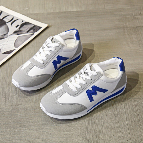 Damen  leichte Retro-Sneaker mit gepolstertem Komfortfußbett, atmungsaktivem Obermaterial und profilierter Laufsohle Drune