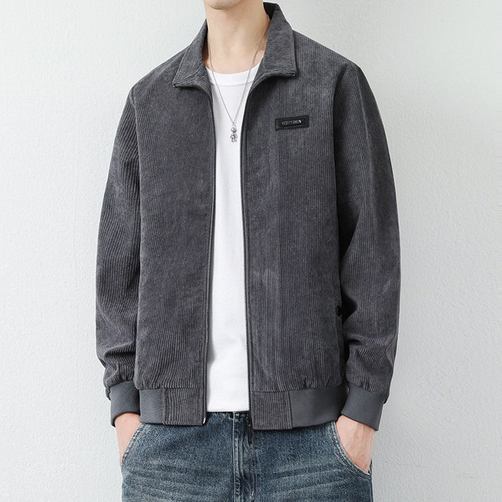 Herren Lässige Cordjacke Drune