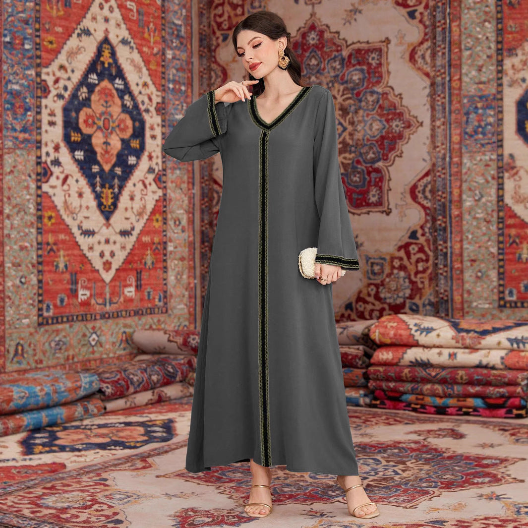 Damen Dekoratives Maxikleid Drune