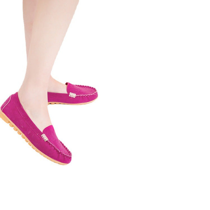 Damen Mokassin Slipper mit flexibler Sohle und modischem Design Drune
