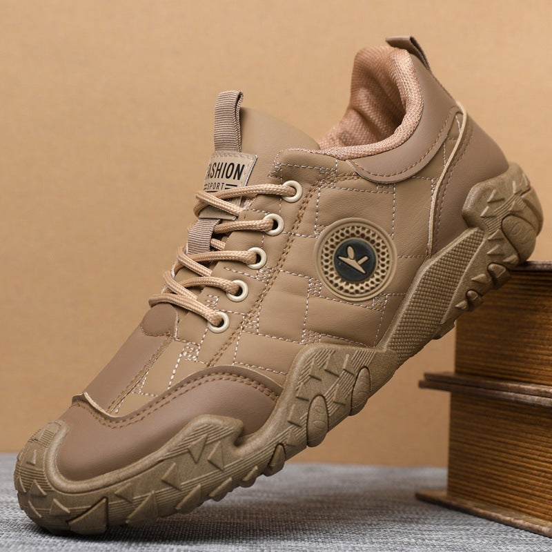 Herren Robuster Outdoor-Sneaker mit profilierter Trail-Sohle und gesteppter Obermaterial-Optik Drune