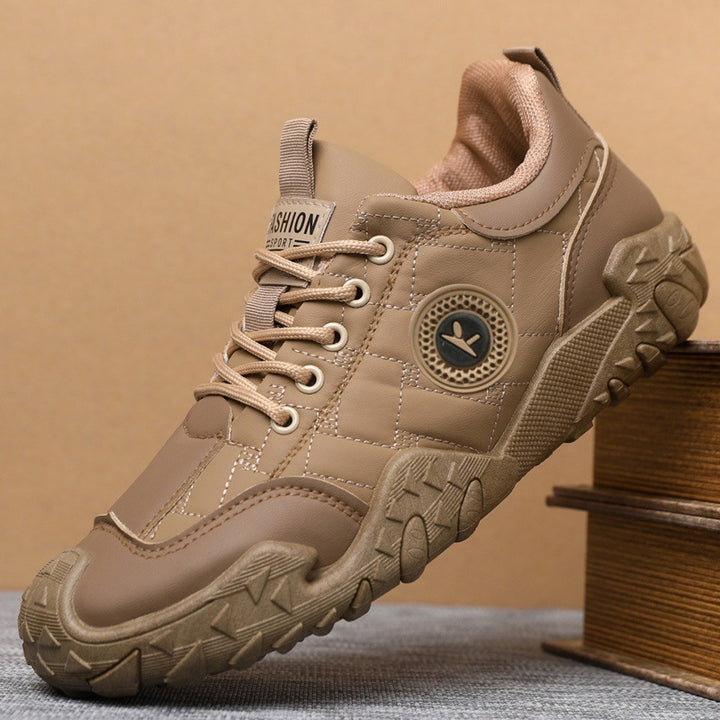 Herren Robuster Outdoor-Sneaker mit profilierter Trail-Sohle und gesteppter Obermaterial-Optik Drune
