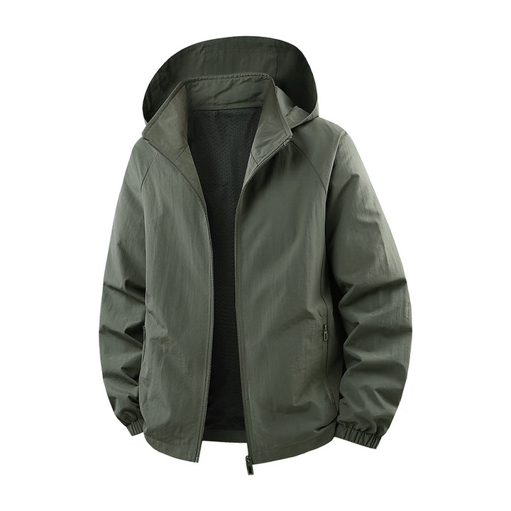 Herren Leichte wetterfeste Übergangsjacke Drune