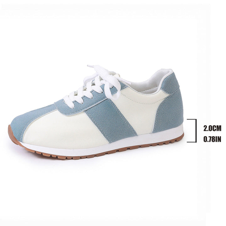 Damen Sportliche Freizeit Sneakers mit strapazierfähigem Obermaterial und rutschfester Sohle Drune