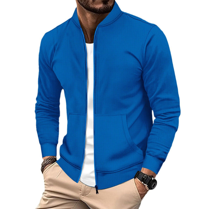 Herren sportliche Freizeitjacke mit Reißverschluss und praktischen Taschen Drune