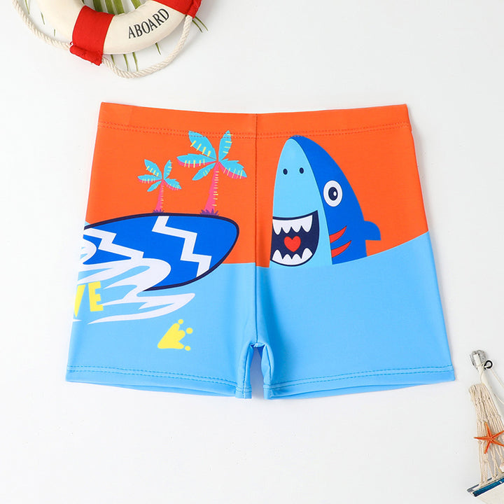 Jungen Schwimmshorts mit maritimen Motiv Drune