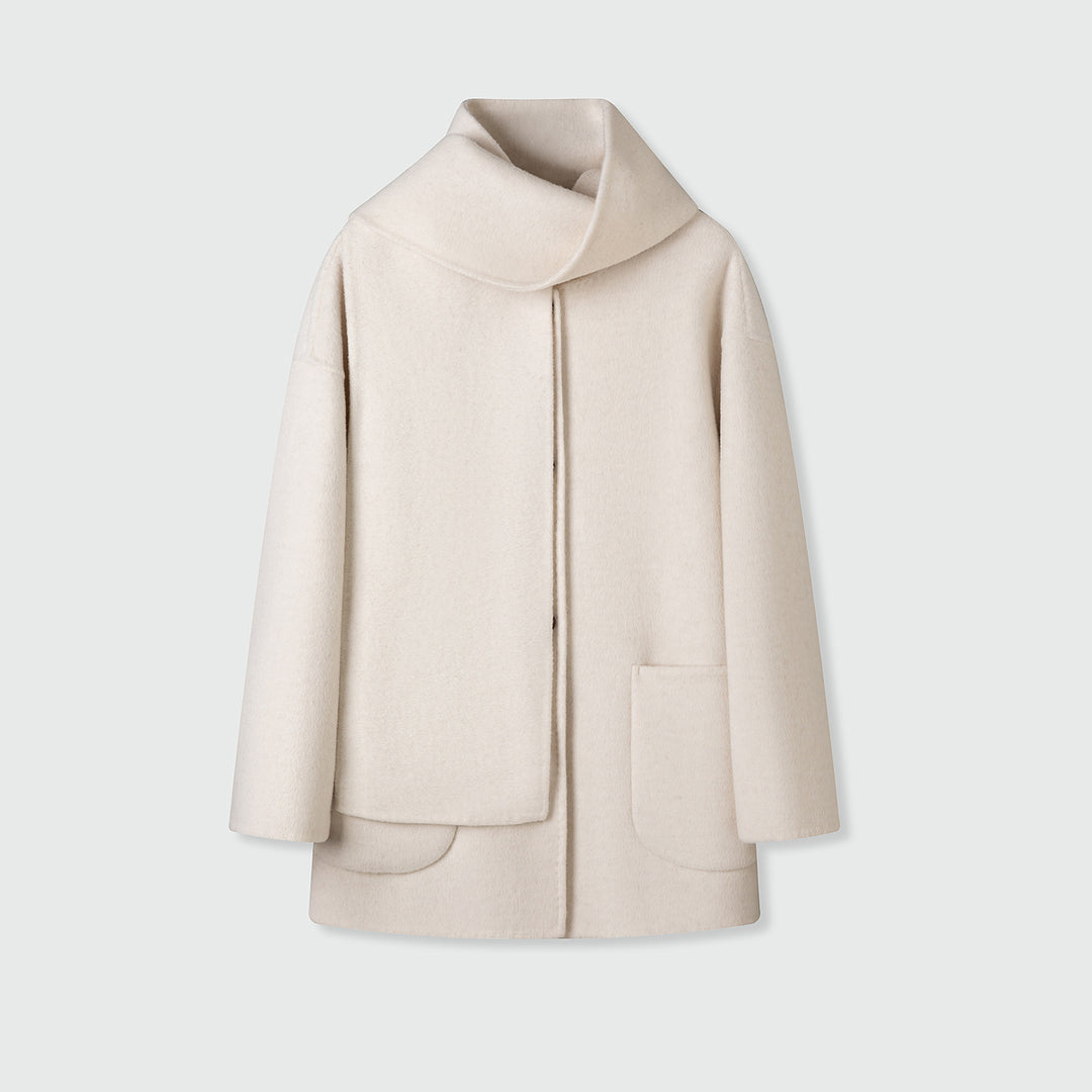 Damen Stilvoller Oversized Mantel Drune