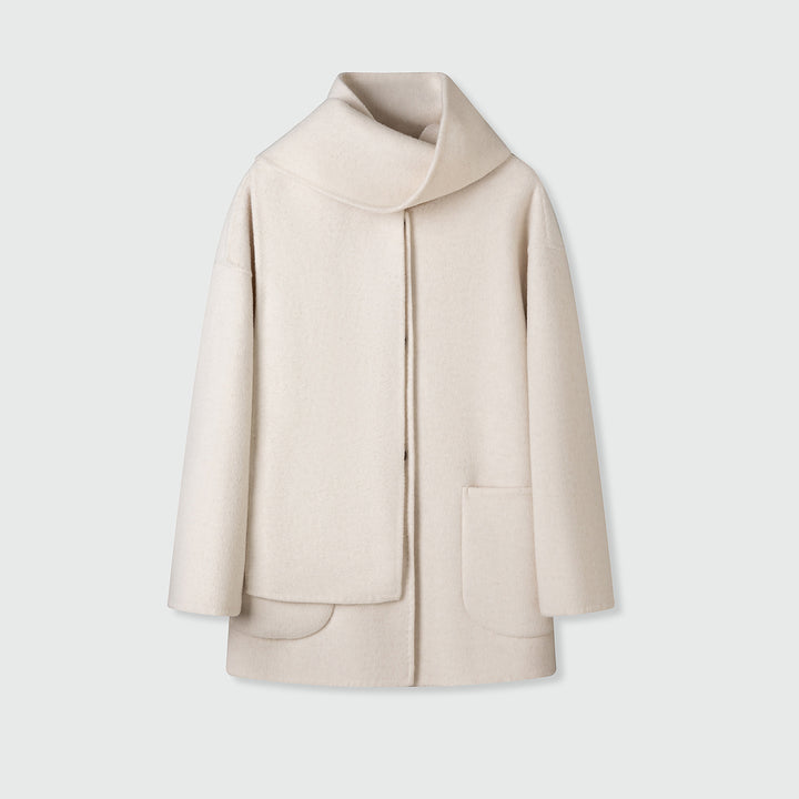 Damen Stilvoller Oversized Mantel Drune