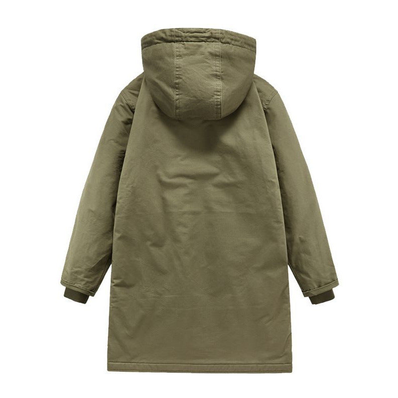 Herren Lange Parkajacke Drune