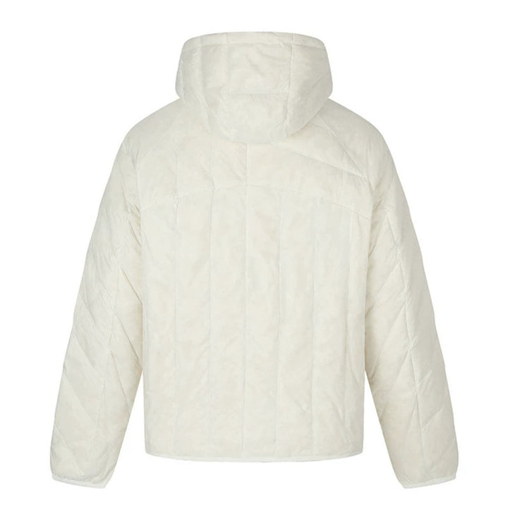 Damen Wattierte Oversize-Steppjacke mit Kapuze und geräuscharmem Mikrofaser-Außenmaterial Drune