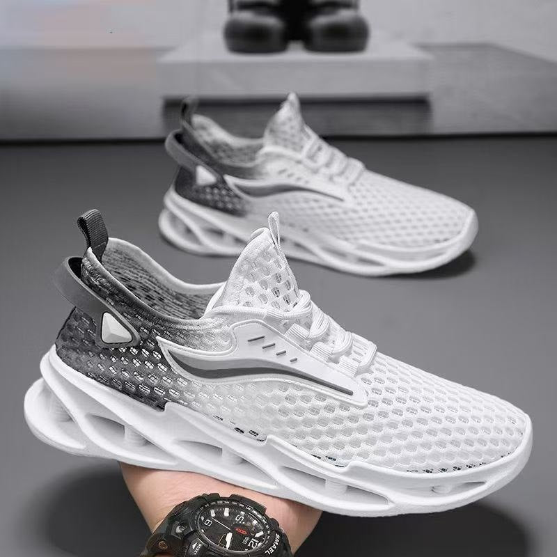 Herren Atmungsaktive Laufschuhe mit dämpfender Sohle Drune