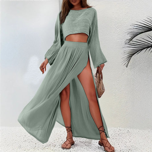 Damen elegantes und luftiges Boho-Dress Drune