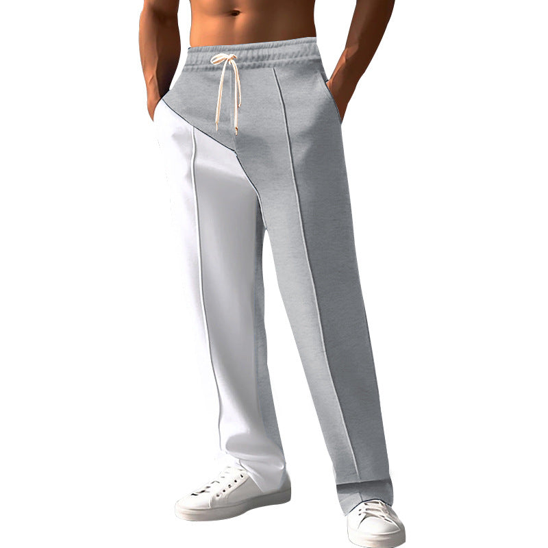 Herren nan sportliche Jogginghose mit asymmetrischem Schnitt und elastischem Bund Drune
