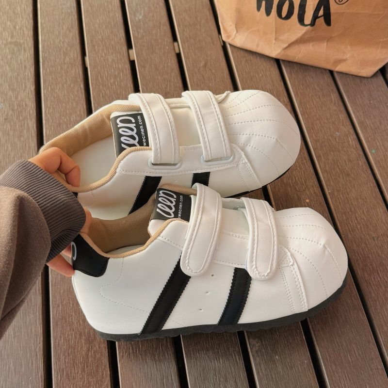 Damen Sneakers mit doppeltem Klettverschluss und gepolsterter Innensohle Drune