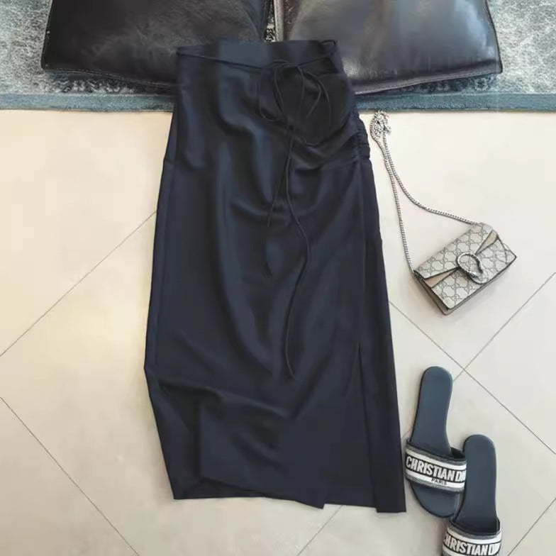 Damen Eleganter Maxi-Rock Drune