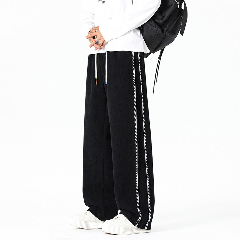 Herren Bequeme Kordhose mit weitem Schnitt