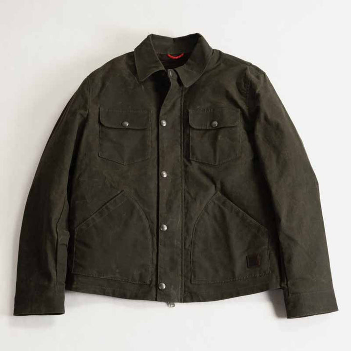 Herren robuste Workjacke im Vintage-Stil mit praktischen Taschen Drune