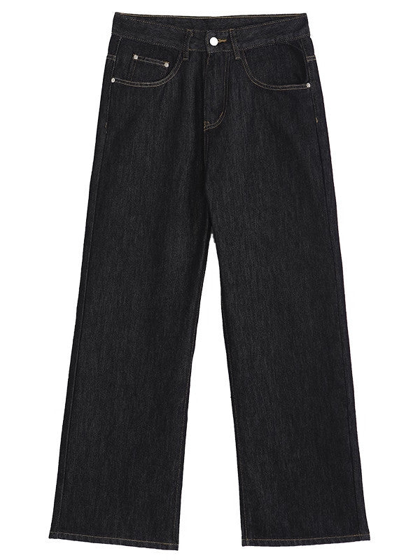 Damen Hoch taillierte Jeans Drune