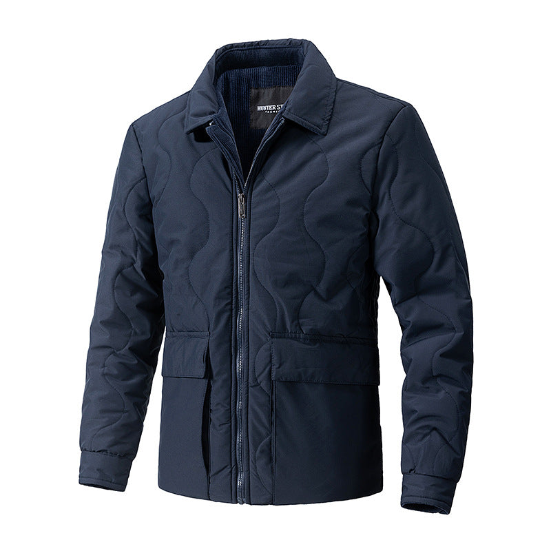 Herren Steppjacke mit seitlichen Taschen Drune