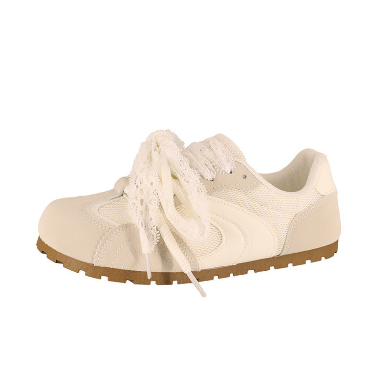 Damen Sneaker mit romantischem Spitzen-Schnürsystem Drune