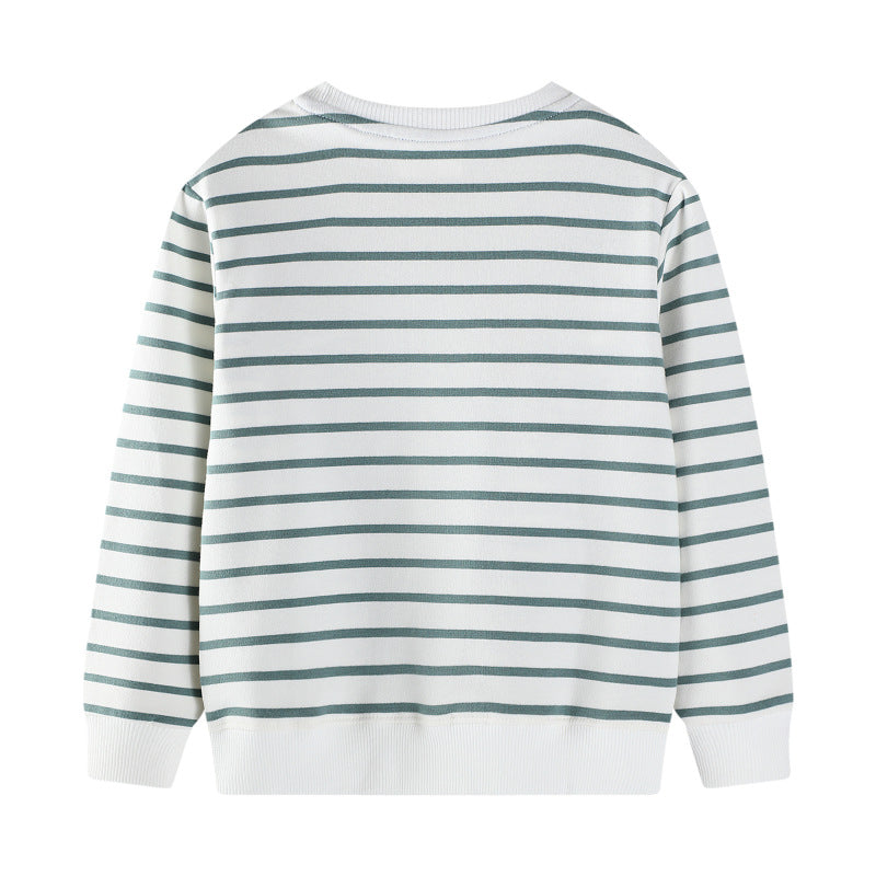 Jungen Sweatshirt mit lebhaftem Traktordesign und Tierapplikationen Drune
