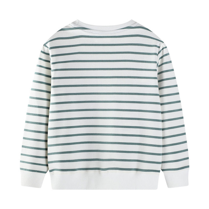 Jungen Sweatshirt mit lebhaftem Traktordesign und Tierapplikationen Drune