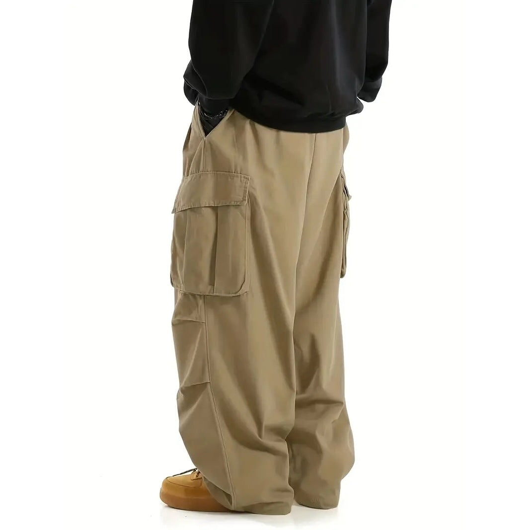 Herren Bequeme Cargohose mit großzügigen Taschen Drune