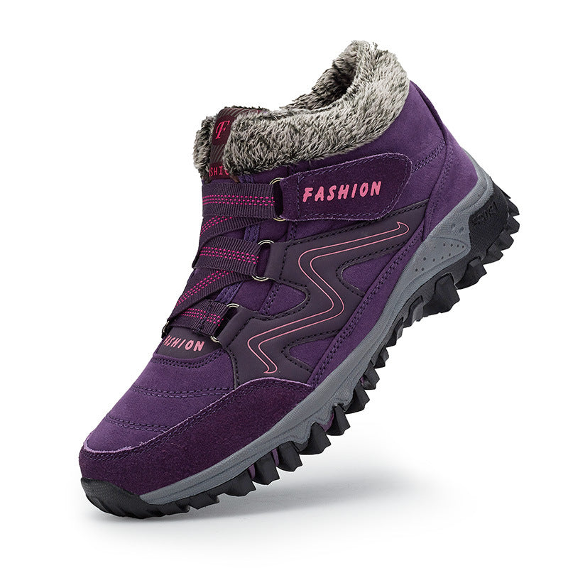 Damen Hochwertige Outdoor-Wanderschuhe mit isoliertem Futter und rutschfester Sohle Drune