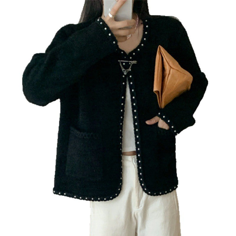 Damen Verspielte Strickjacke Drune