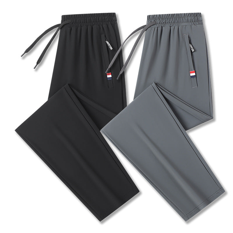 Herren Sportliche Freizeit-Hose mit elastischem Bund Drune