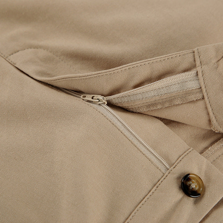 Damen modischer ärmelloser Blazer mit Shorts Drune