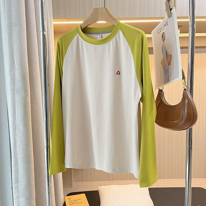 Damen Sportliches Langarm-T-Shirt mit atmungsaktiven Einsätzen Drune
