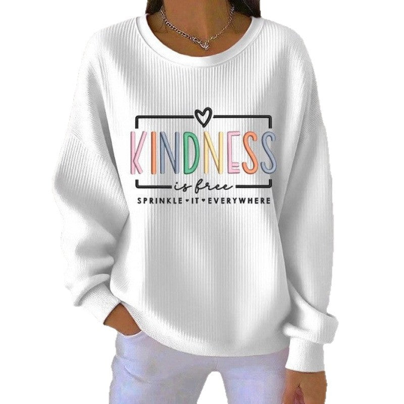 Damen Gemütlicher Sweatpullover mit einzigartigem Design Drune