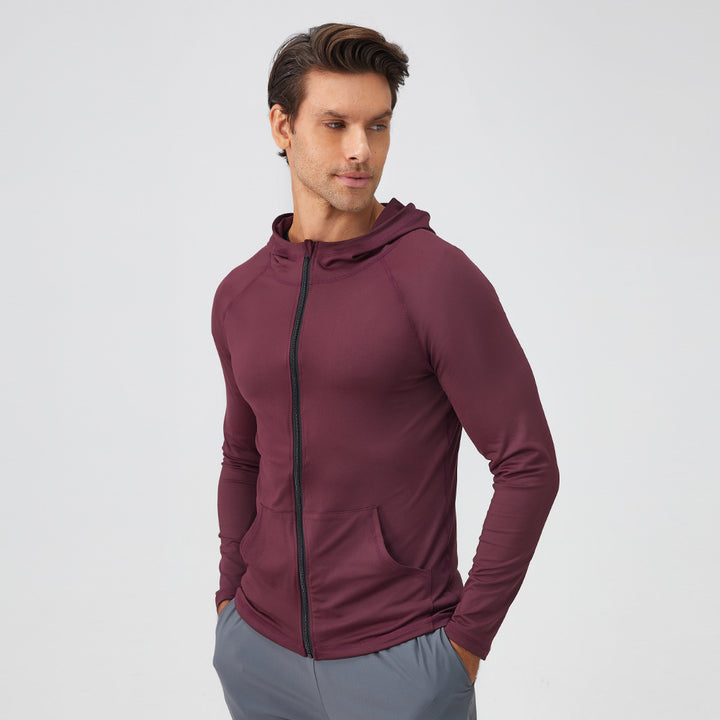 Herren Funktionsjacke mit atmungsaktivem Stoff und UV-Schutz Drune