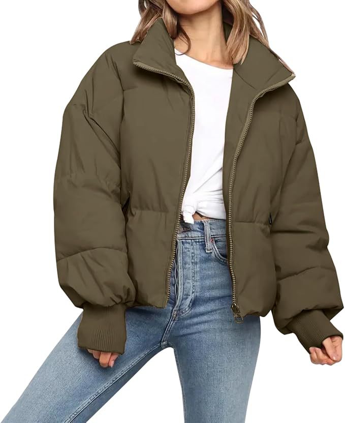 Damen oversized Daunenjacke Drune