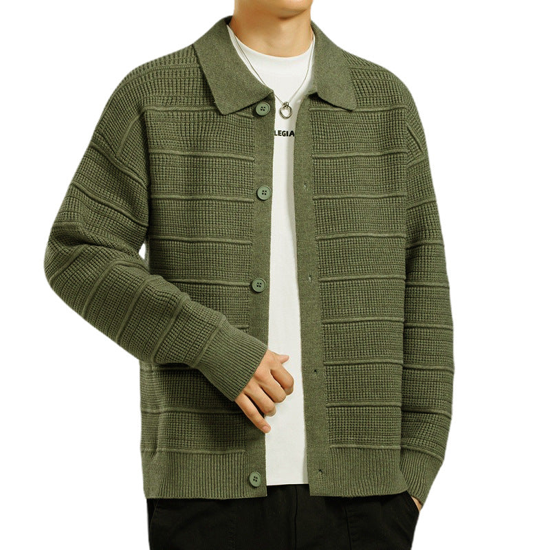 Herren Modische Strickjacke Drune