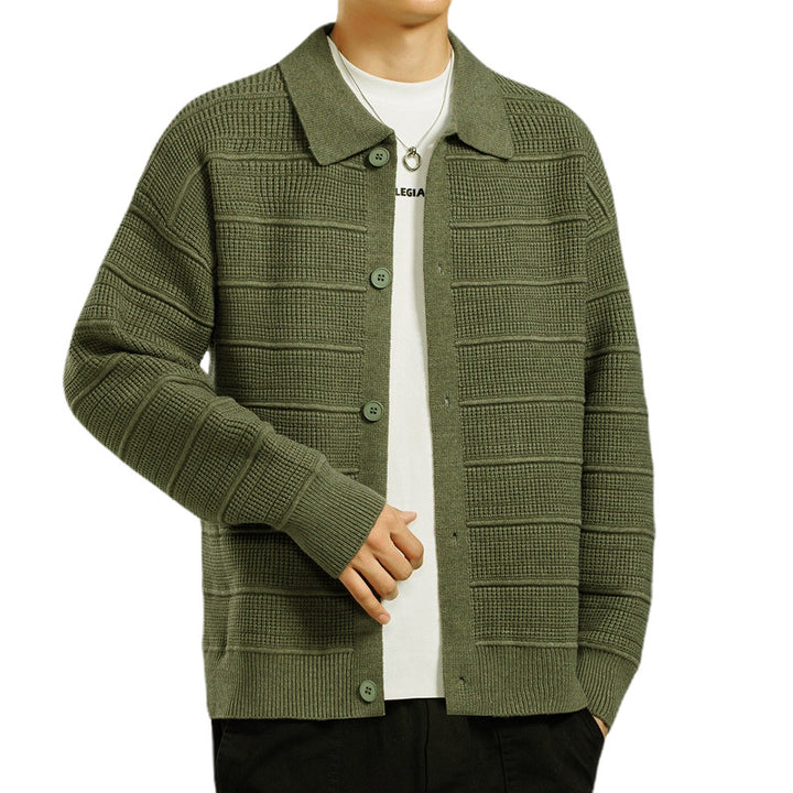 Herren Modische Strickjacke Drune