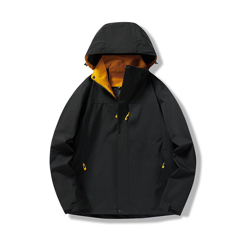 Herren Funktionale Regenjacke Drune