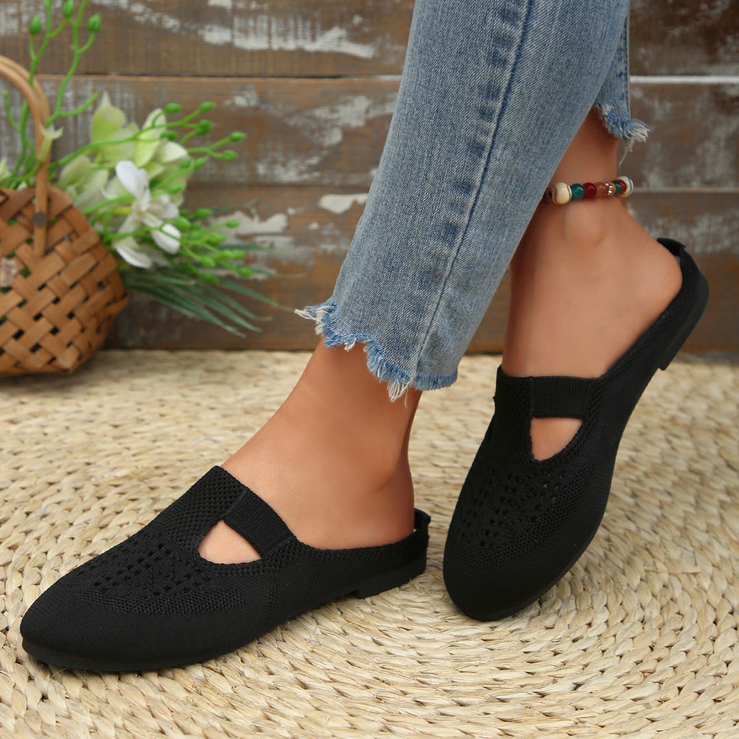 Damen Atmungsaktive Mules mit modischem Luftdurchlässigkeitsdesign Drune