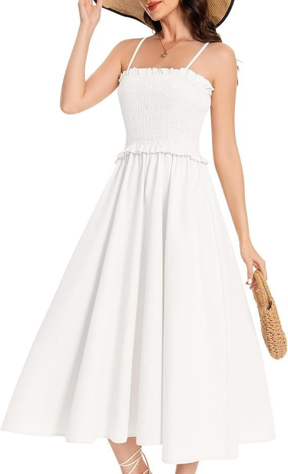Damen Maxikleid mit geschnürtem Oberteil und fließendem Rock Drune