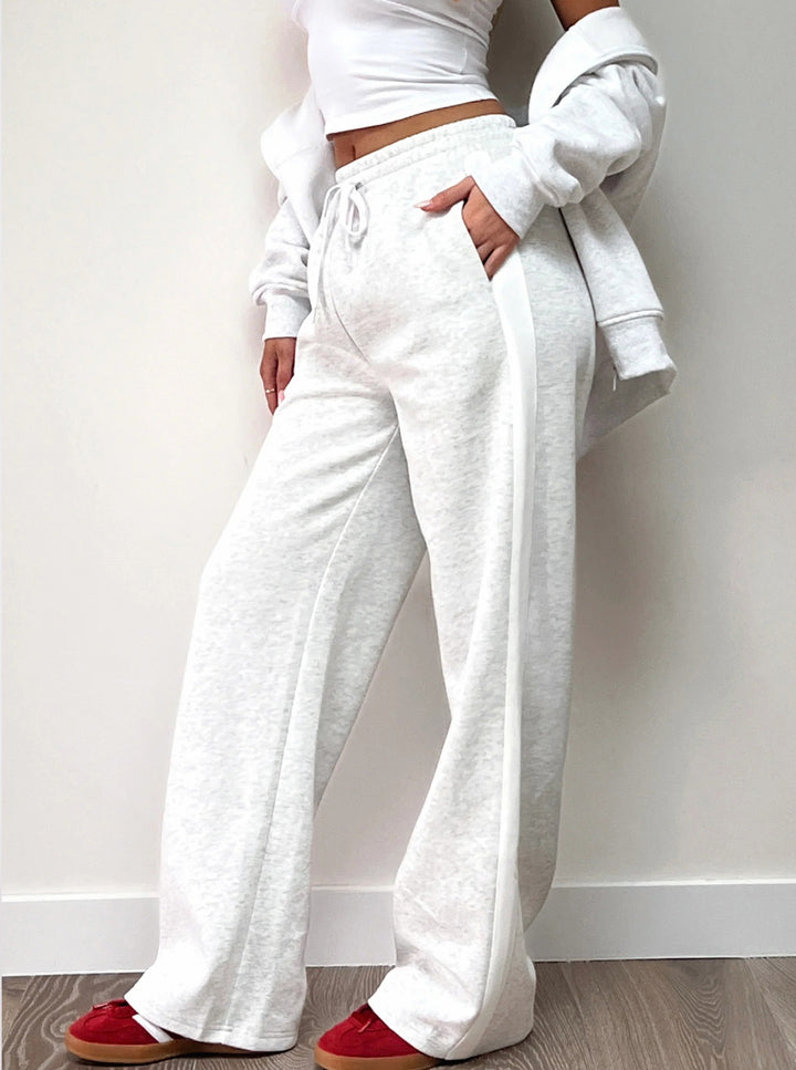 Damen Lässige Freizeithose mit seitlichen Streifen Drune