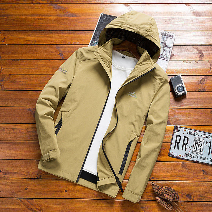 Herren Wetterfeste Outdoor-Jacke Drune