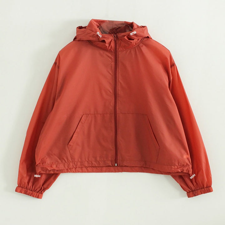 Damen Leichte Funktionsjacke mit Kapuze Drune