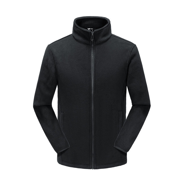 Herren Wasserabweisende Softshell-Jacke mit verstellbarer Kapuze und verdeckten Reißverschlusstaschen Drune