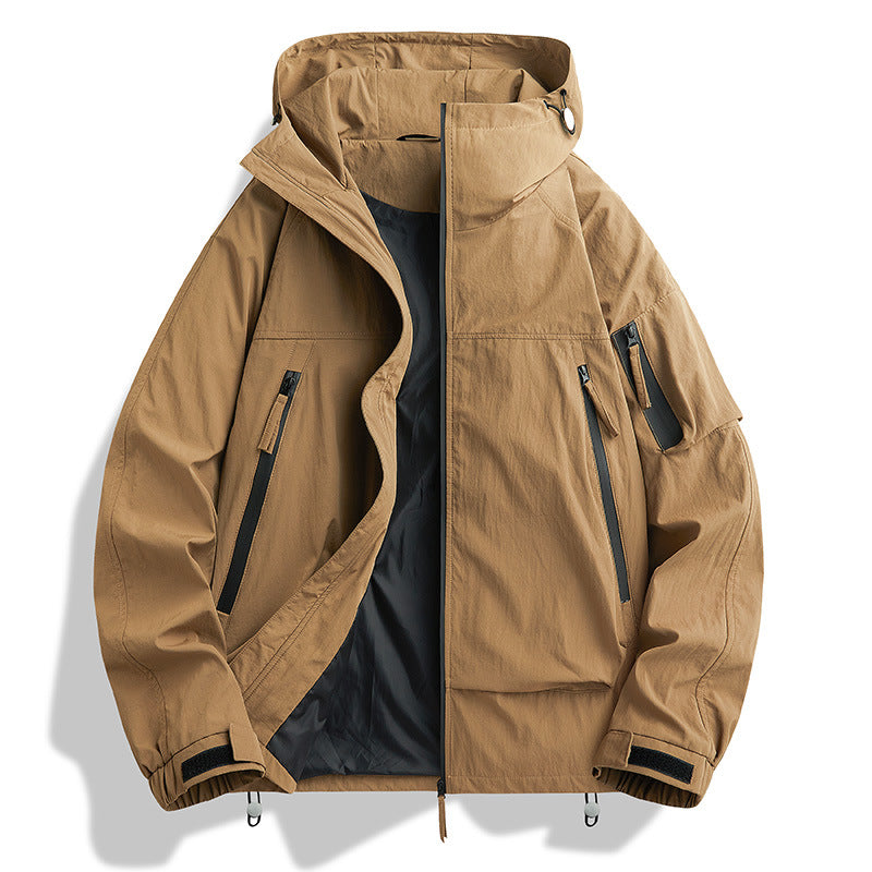 Herren Technische Outdoorjacke mit praktischen Taschen Drune