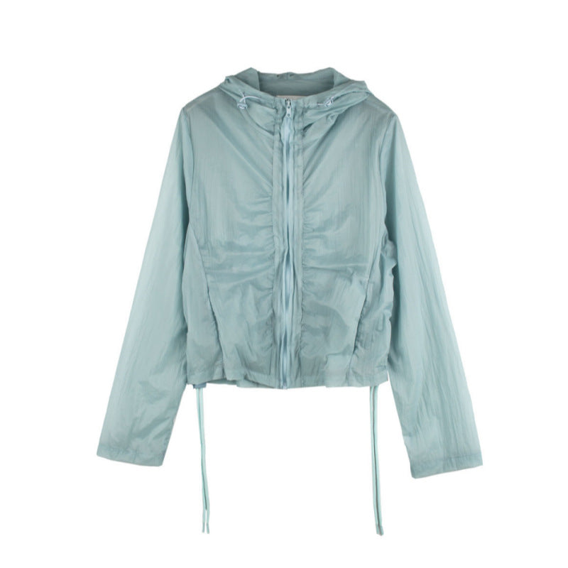 Damen leichte winddichte Sommerjacke Drune