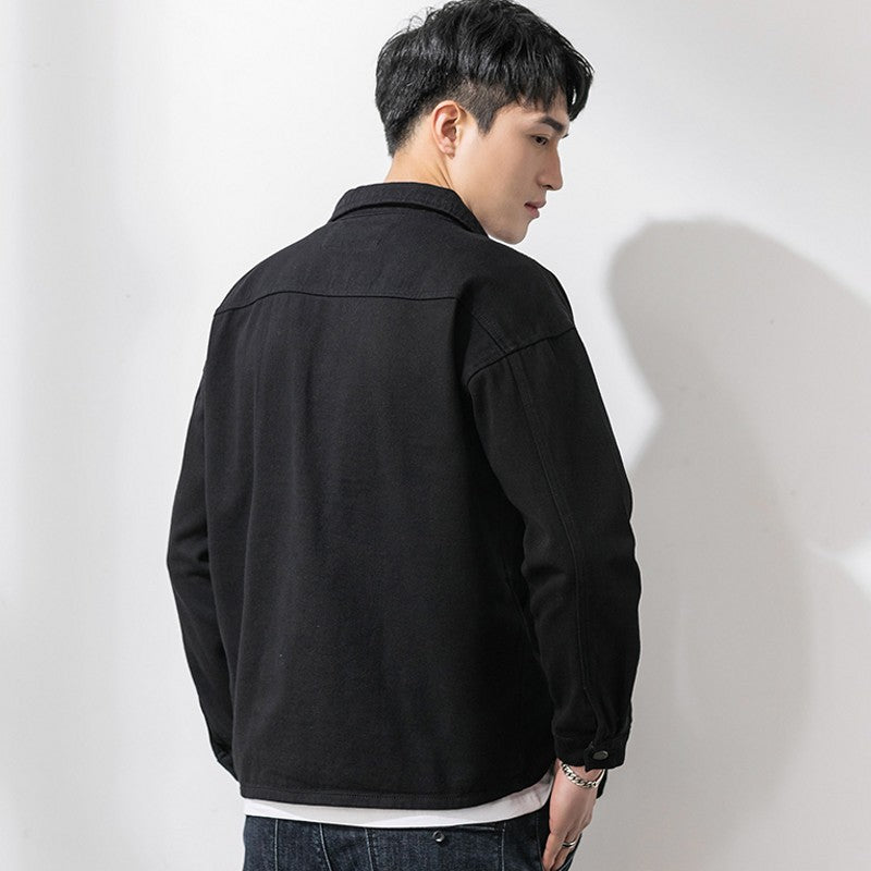 Herren Lässige Utility Jacke Drune
