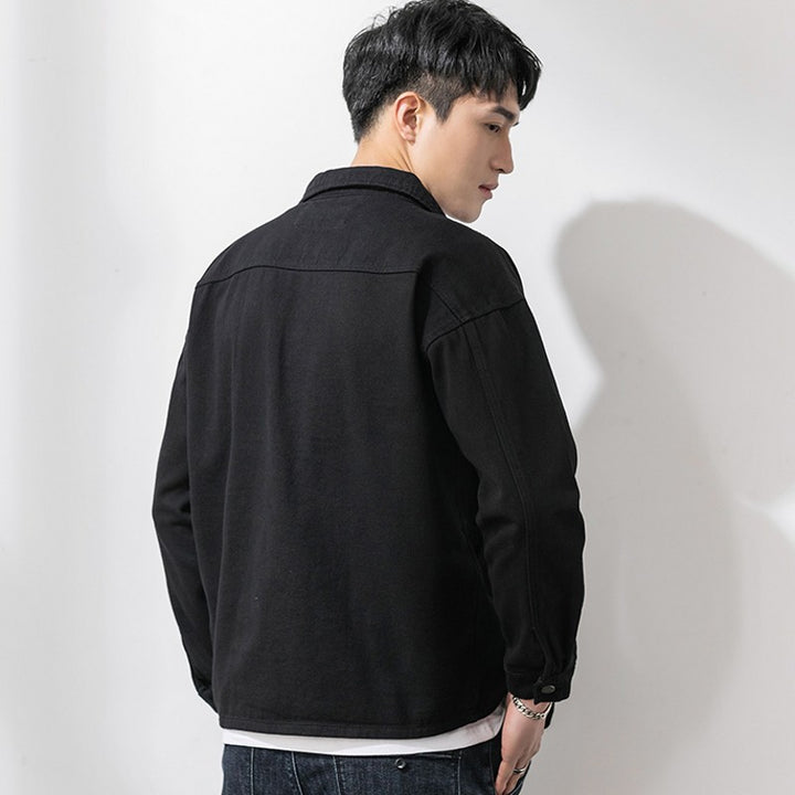 Herren Lässige Utility Jacke Drune