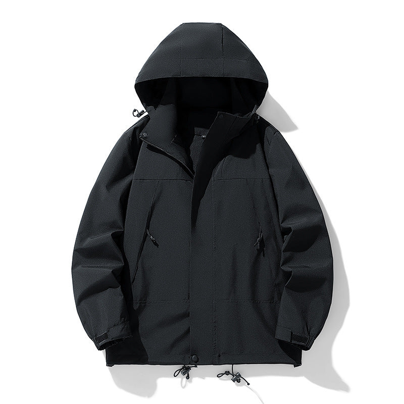 Herren Winddichte Outdoor-Jacke Drune