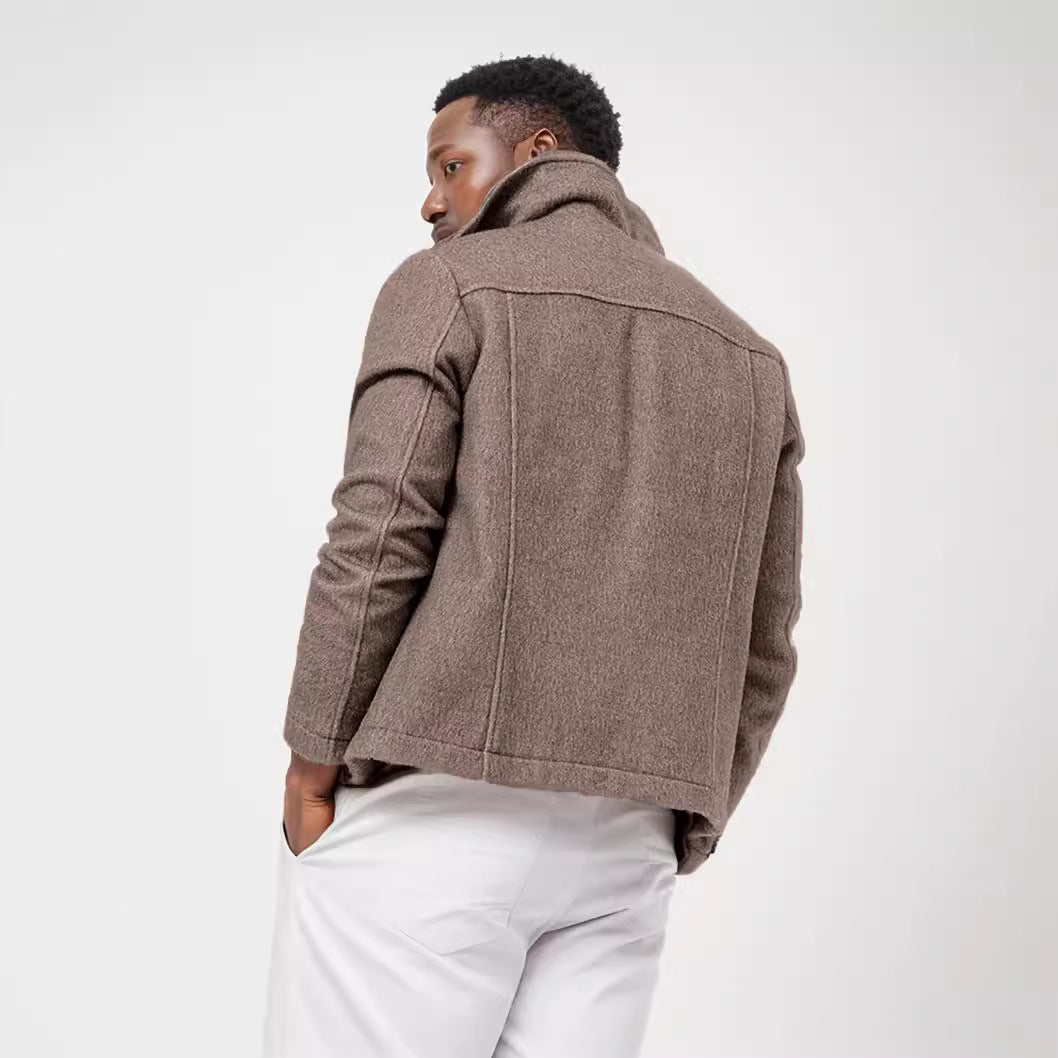 Herren Übergangsjacke im modernen Denim-Stil Drune